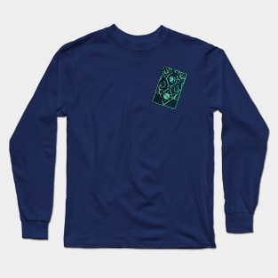 Blacklight Inscryption card Long Sleeve T-Shirt